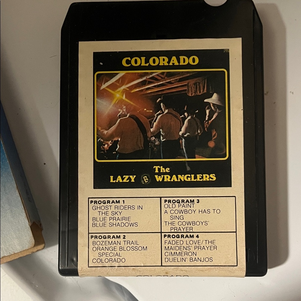 Colorado The Wranglers 8-Track Tape